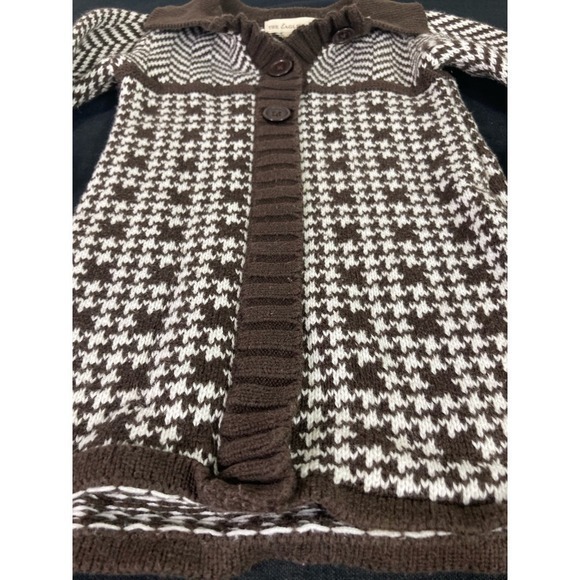 Baby Sweater Dress 24 Months Infant Girl Knit Winter Outfit Cozy Warm Brown - Picture 10 of 10